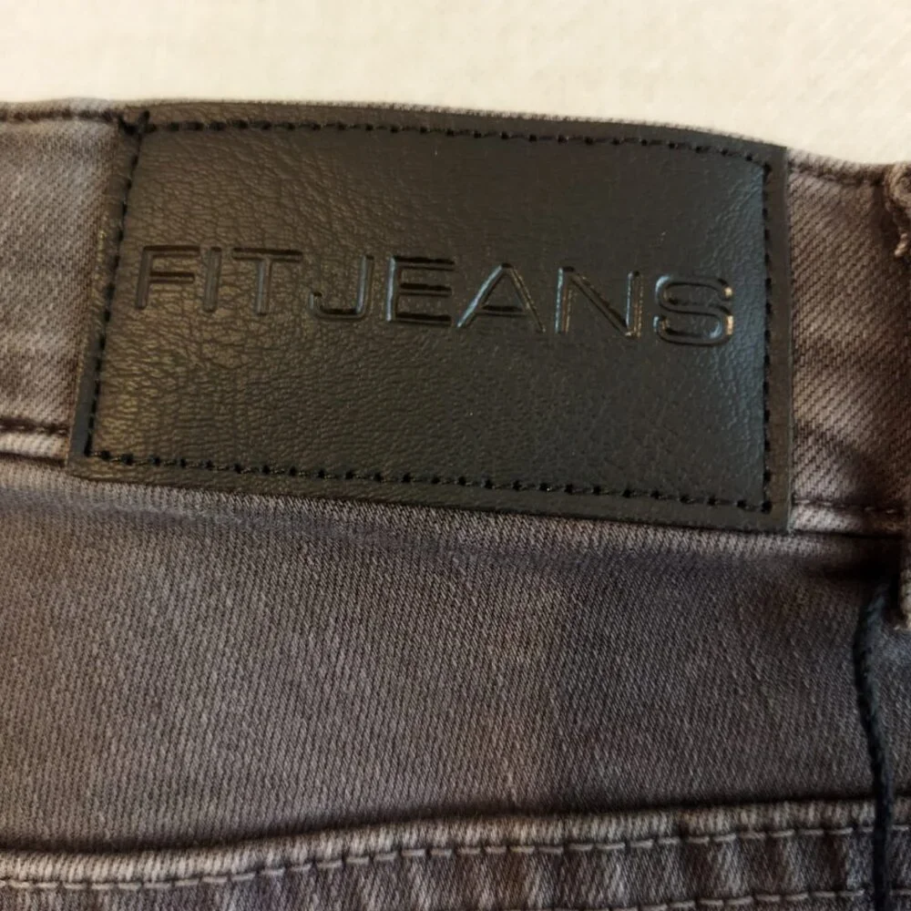 Fitjeans Pastel Flared - Charcoal - Size S - Picture 6 of 7